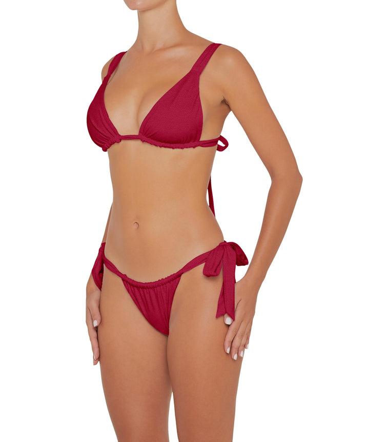 BSWS-B78 Tunnel Front Tie Side Bikini Bottom