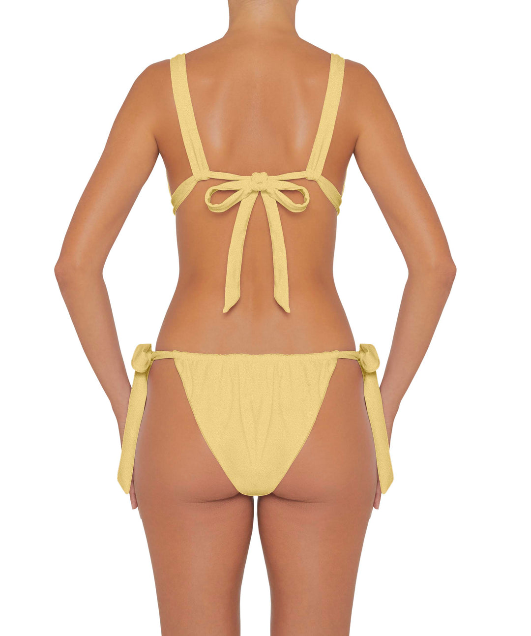 BSWS-B78 Tunnel Front Tie Side Bikini Bottom