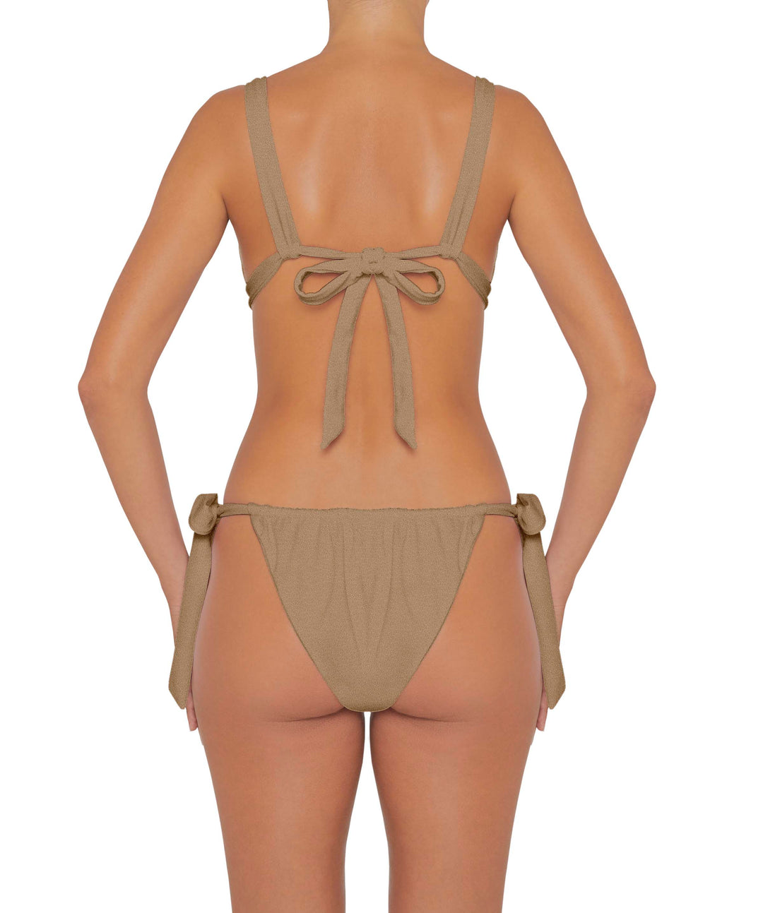 BSWS-B78 Tunnel Front Tie Side Bikini Bottom
