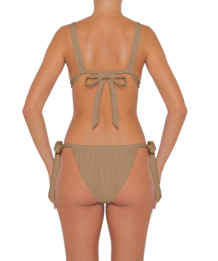 BSWS-B78 Tunnel Front Tie Side Bikini Bottom