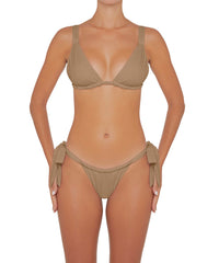 BSWS-B78 Tunnel Front Tie Side Bikini Bottom
