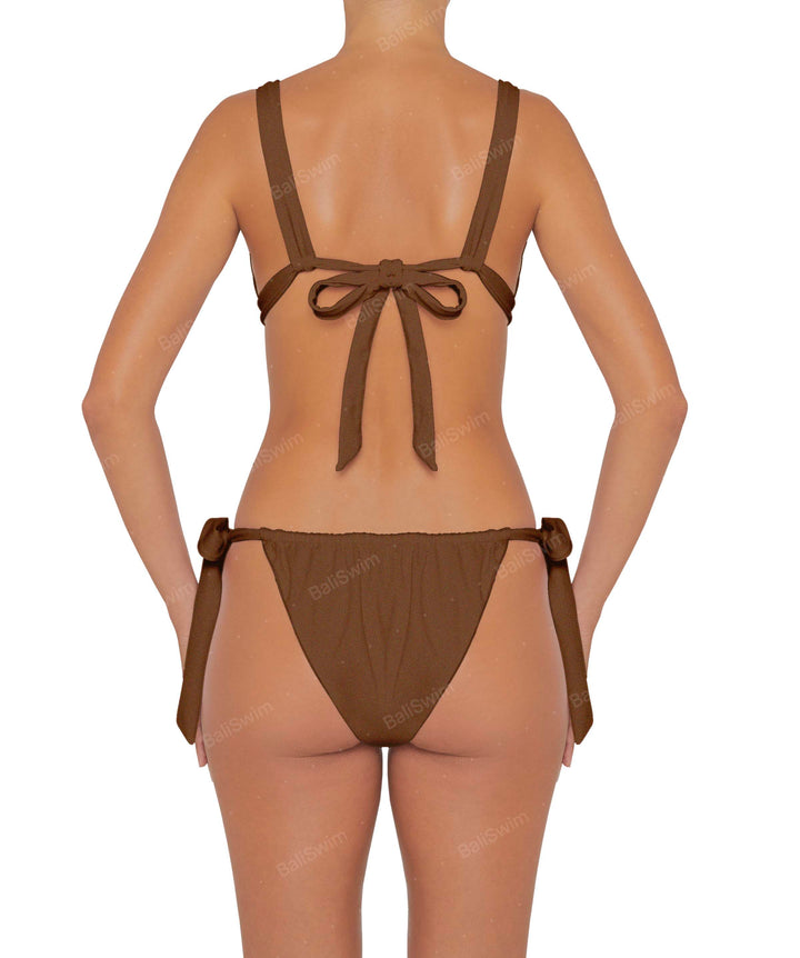 BSWS-B78 Tunnel Front Tie Side Bikini Bottom