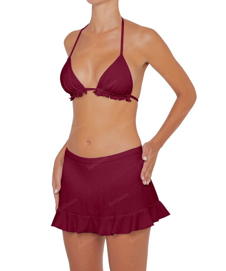 BSWS-T81 Ruffle Bikini Top
