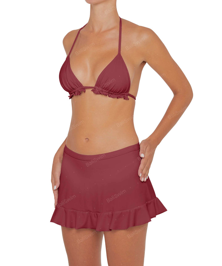 BSWS-T81 Ruffle Bikini Top