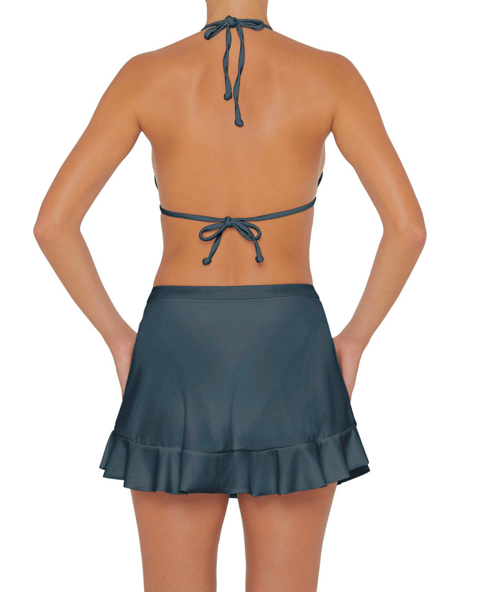 BSWS-B81 Swim Skirt with Ruffle Hem
