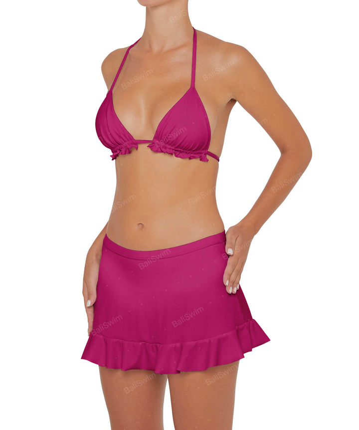 BSWS-T81 Ruffle Bikini Top