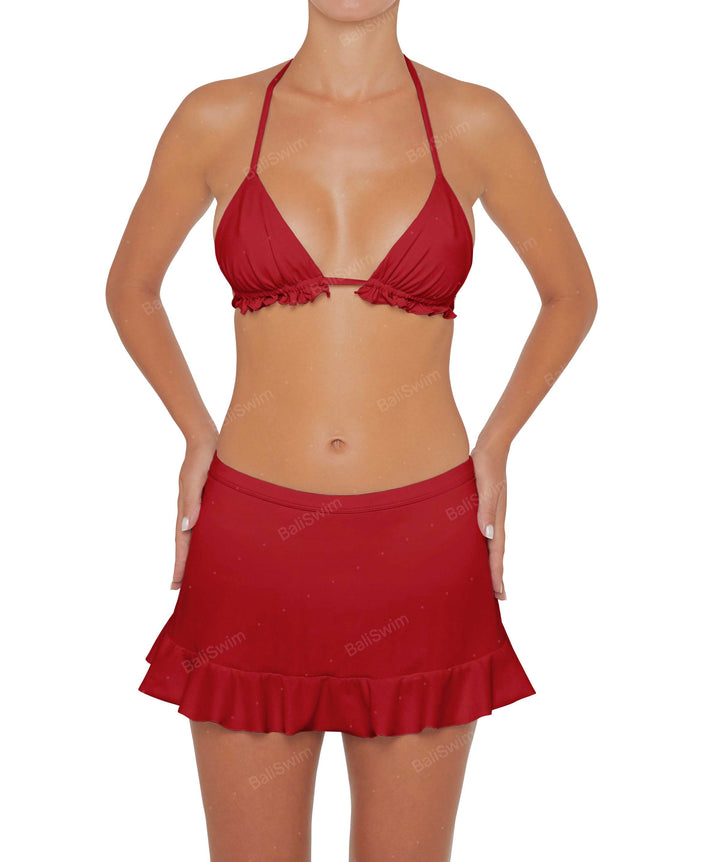 BSWS-T81 Ruffle Bikini Top