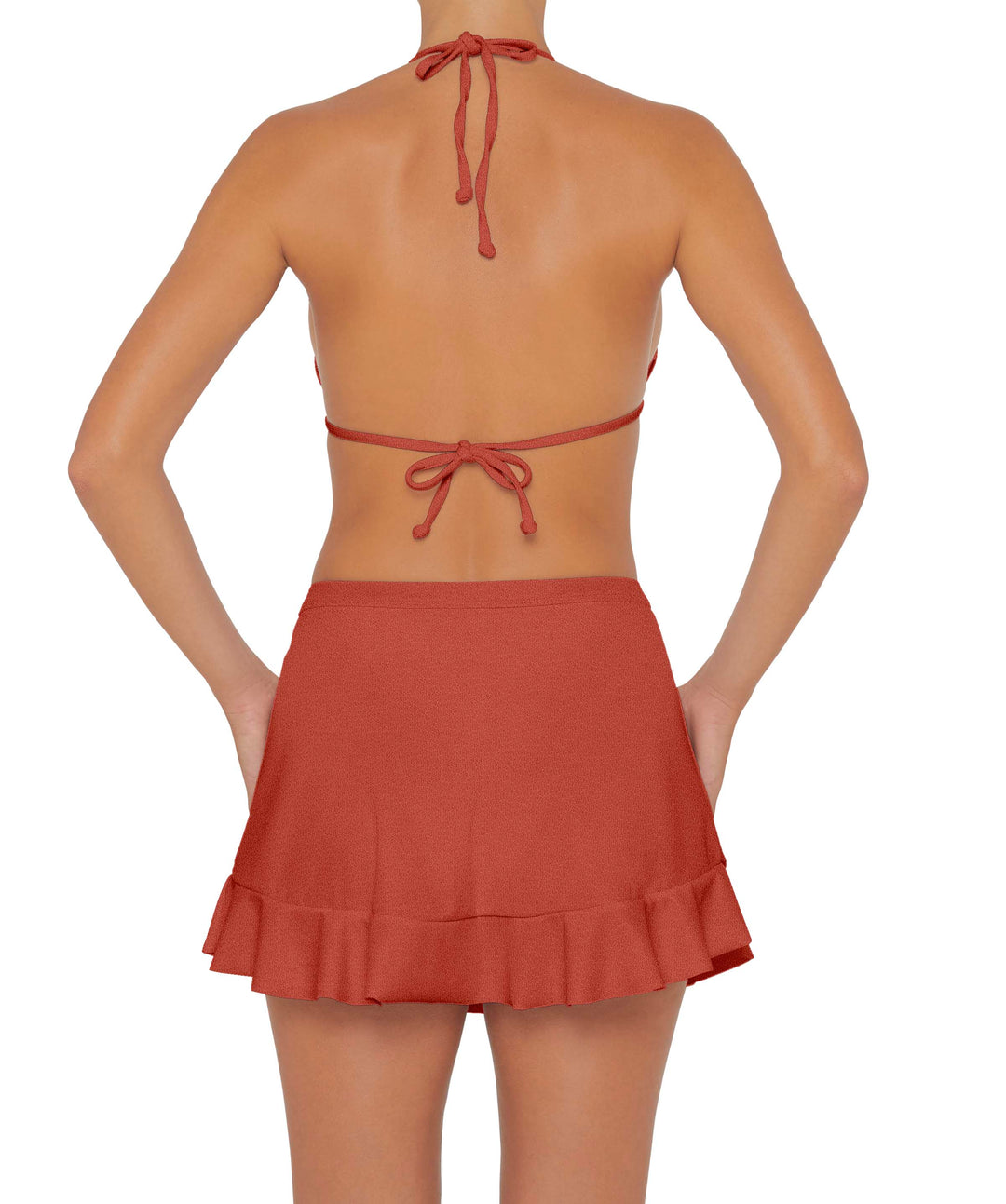 BSWS-T81 Underbust Ruffle Triangle Top