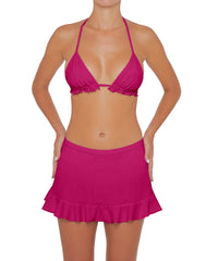 BSWS-B81 Swim Skirt with Ruffle Hem