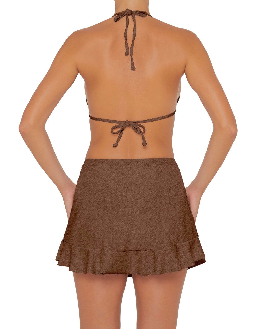 BSWS-T81 Underbust Ruffle Triangle Top