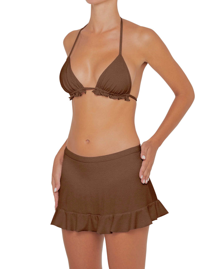 BSWS-T81 Underbust Ruffle Triangle Top