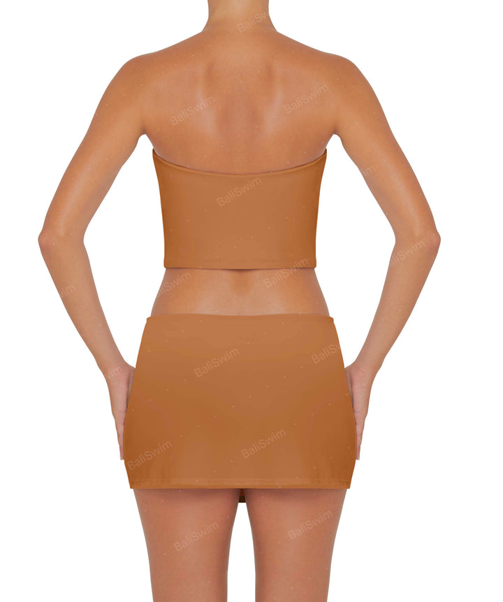 BSWS-B82 Swim Skirt with Side Slit