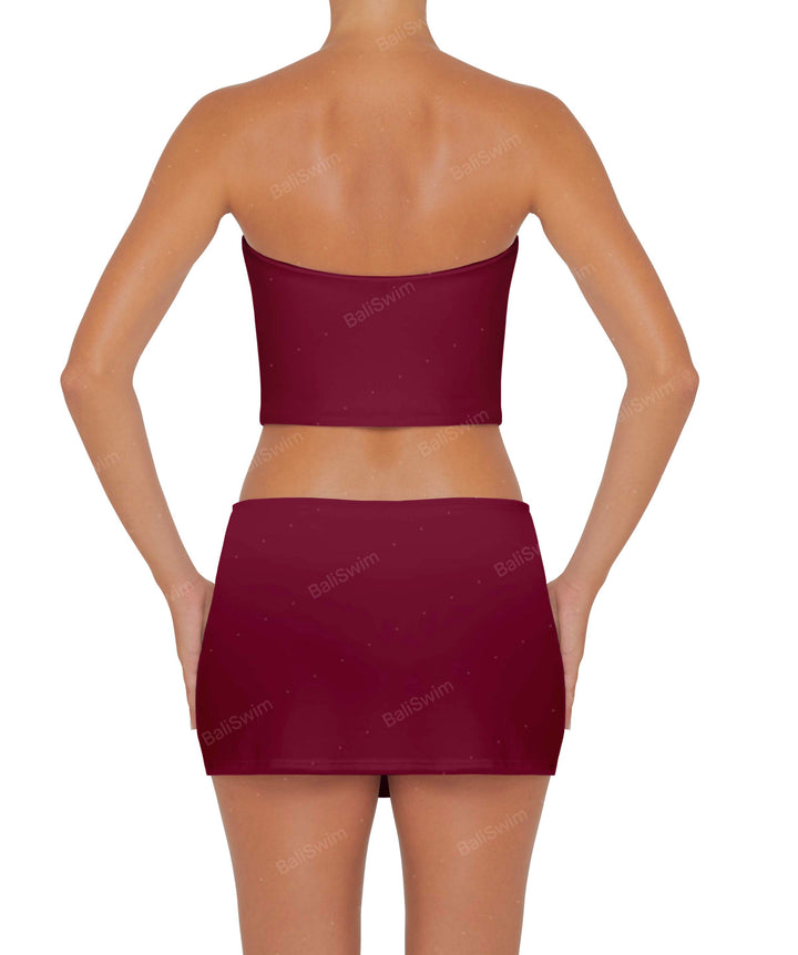 BSWS-T82 Bandeau Tankini Top