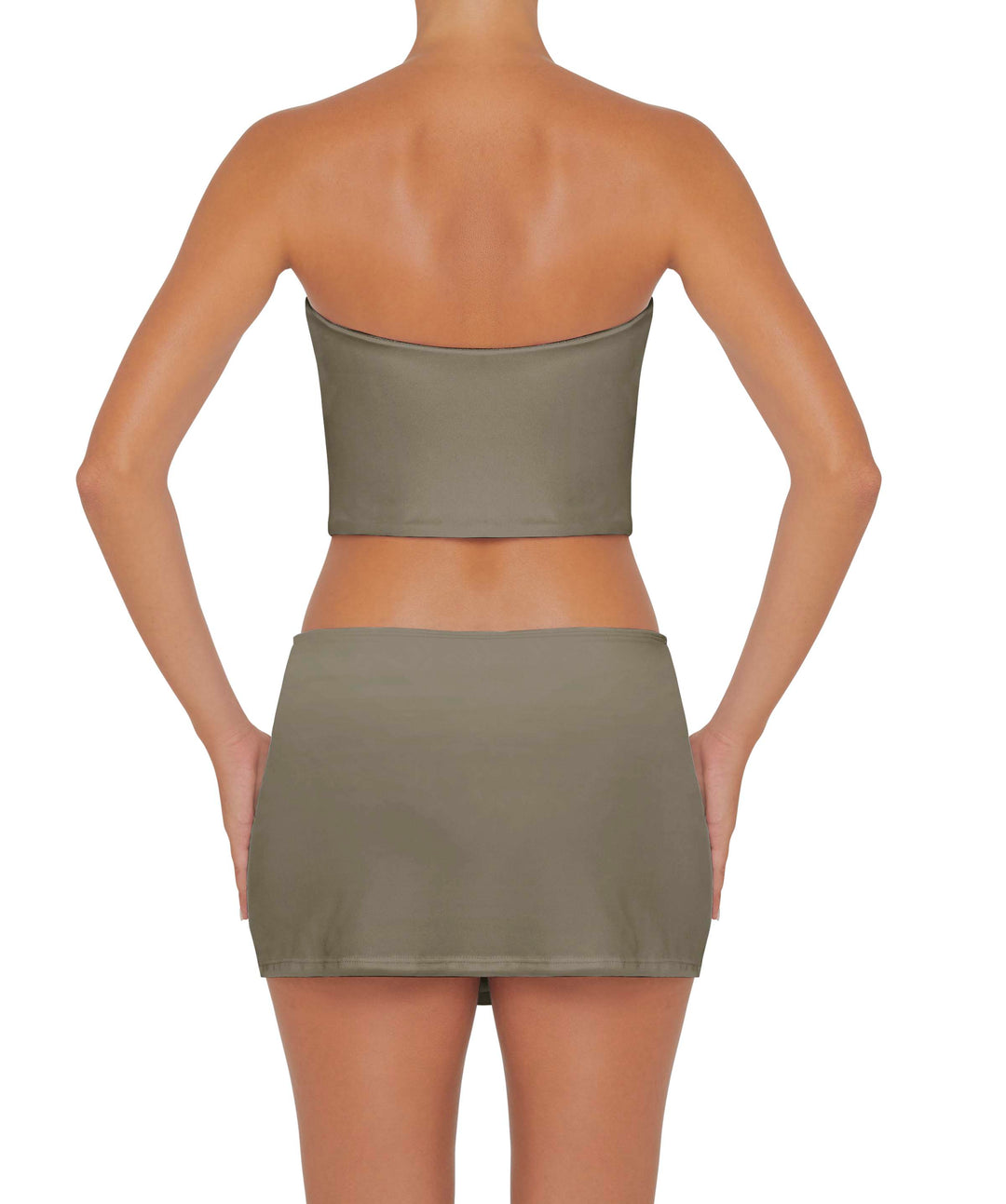 BSWS-B82 Swim Skirt with Side Slit