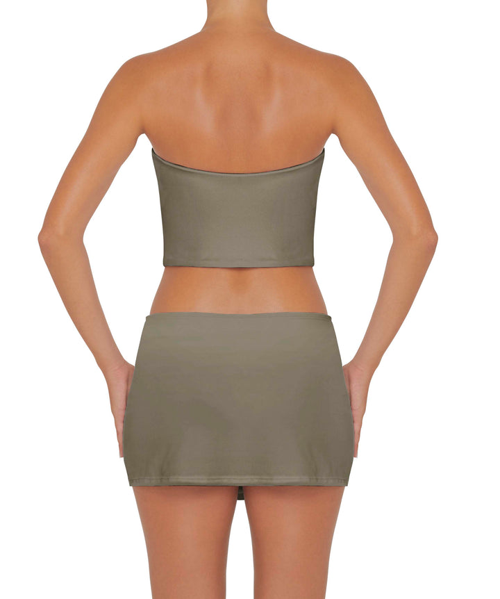 BSWS-B82 Swim Skirt with Side Slit