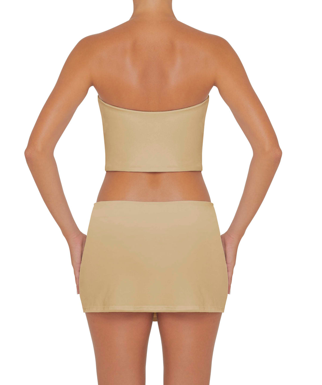 BSWS-B82 Swim Skirt with Side Slit