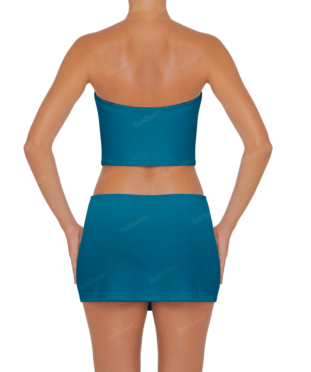 BSWS-B82 Swim Skirt with Side Slit