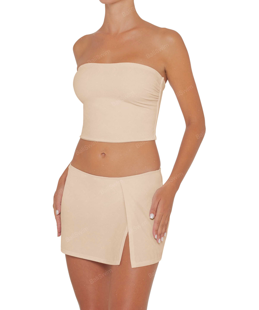 BSWS-T82 Bandeau Tankini Top