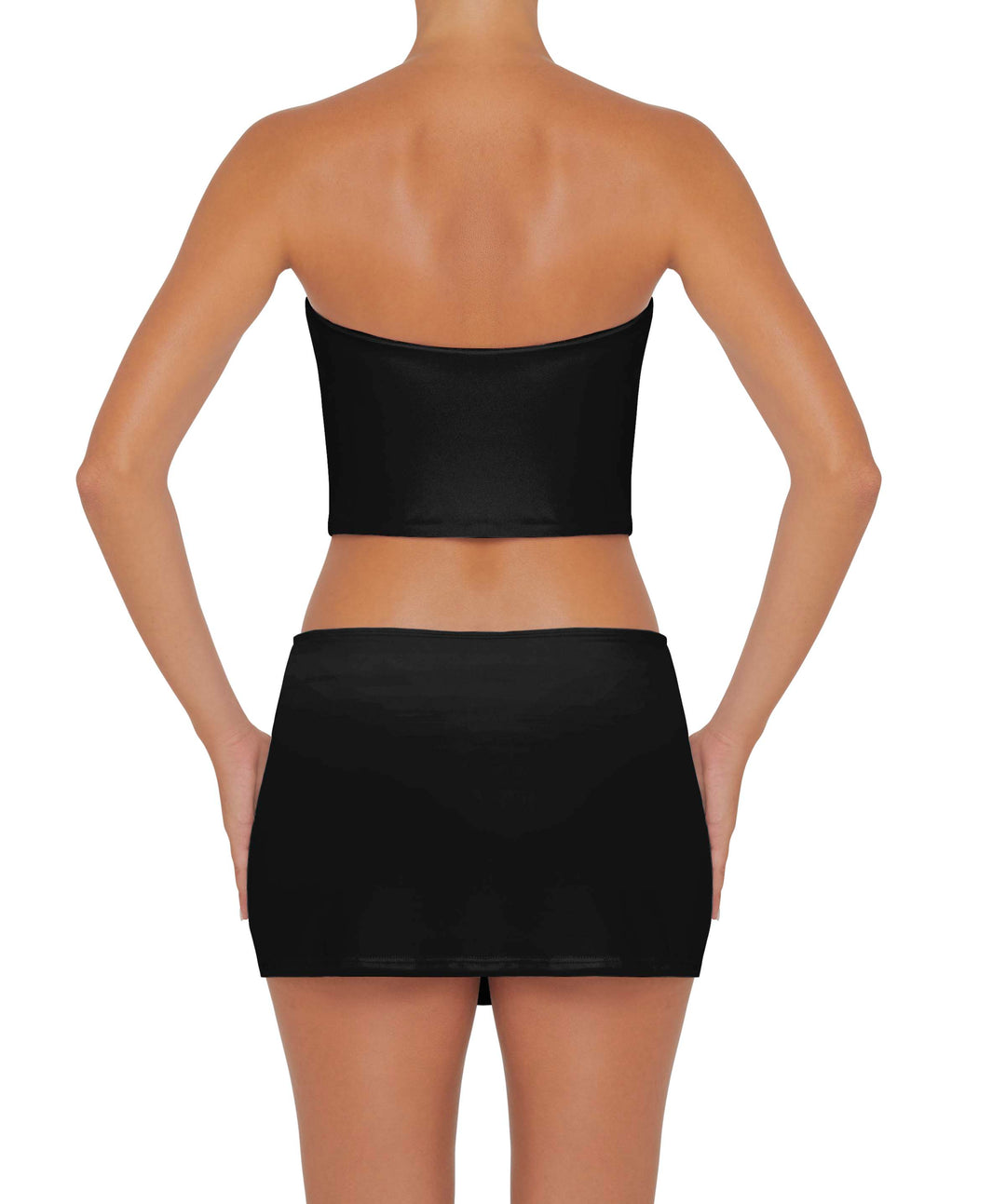 BSWS-B82 Swim Skirt with Side Slit
