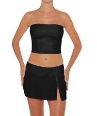 BSWS-B82 Swim Skirt with Side Slit