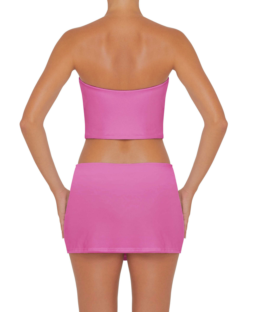 BSWS-T82 Bandeau Tankini Top