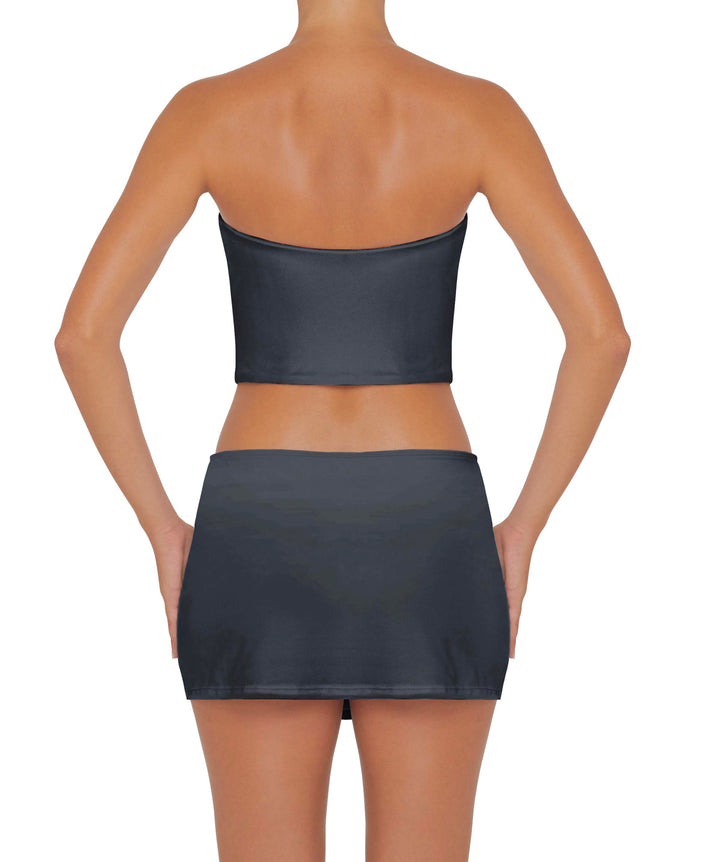 BSWS-B82 Swim Skirt with Side Slit