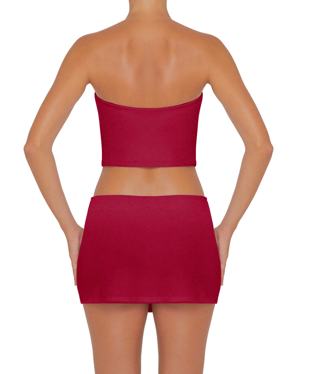 BSWS-B82 Swim Skirt with Side Slit