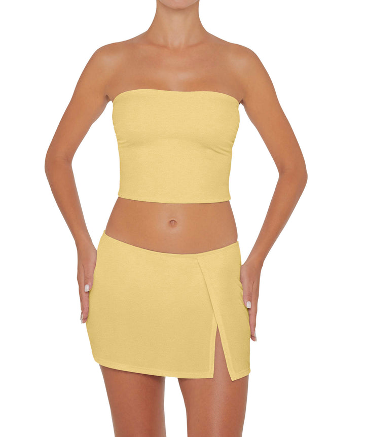 BSWS-T82 Bandeau Tankini Top