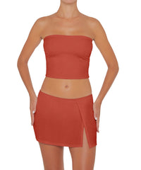 BSWS-T82 Bandeau Tankini Top