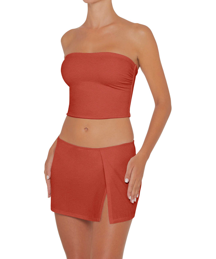 BSWS-T82 Bandeau Tankini Top