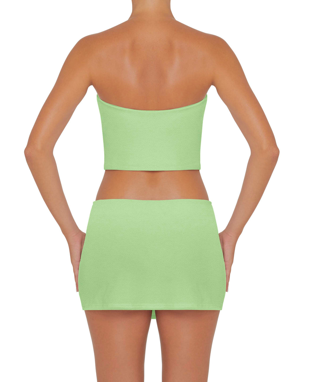 BSWS-B82 Swim Skirt with Side Slit