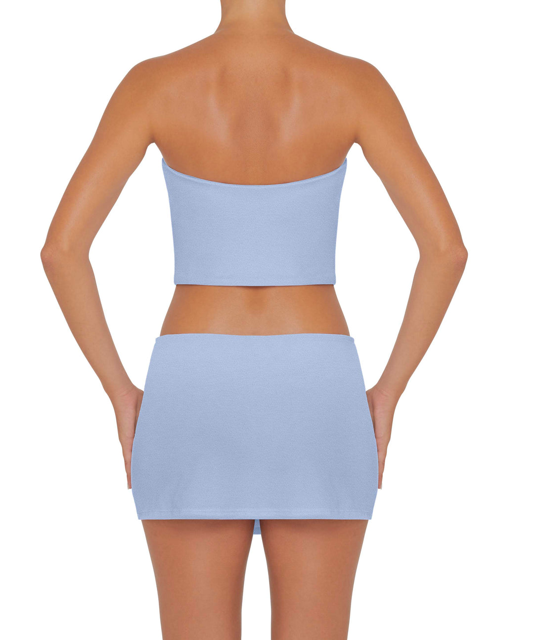 BSWS-B82 Swim Skirt with Side Slit