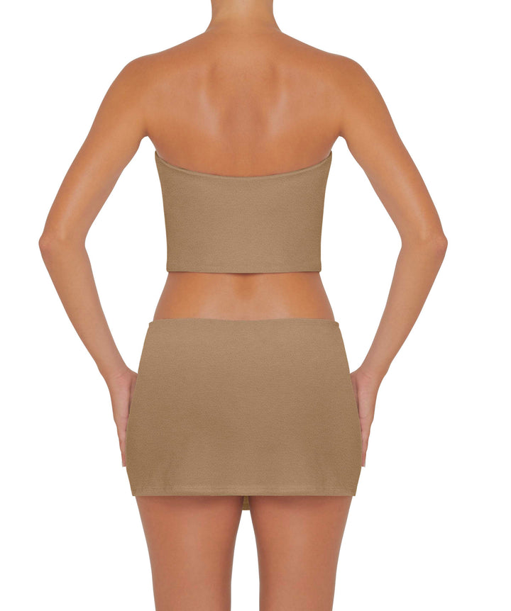 BSWS-B82 Swim Skirt with Side Slit