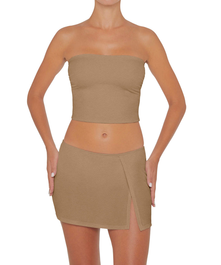 BSWS-T82 Bandeau Tankini Top