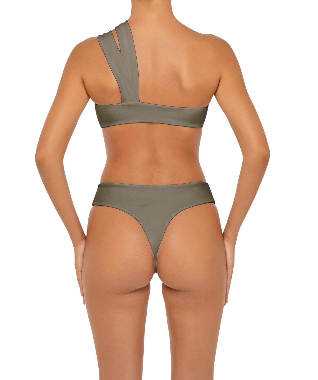 BSWS-T83 Asymmetric Bandeau Bikini Top