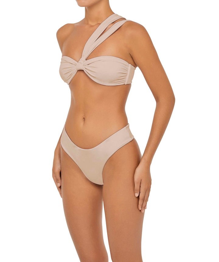 BSWS-T83 Asymmetric Bandeau Bikini Top