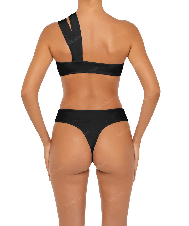 BSWS-T83 Asymmetric Bandeau Bikini Top
