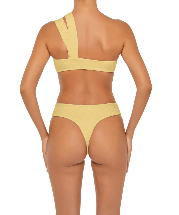 BSWS-T83 Double Strap One Shoulder Bandeau Top