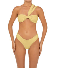 BSWS-T83 Double Strap One Shoulder Bandeau Top