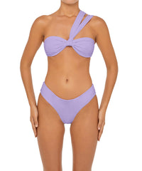 BSWS-T83 Double Strap One Shoulder Bandeau Top