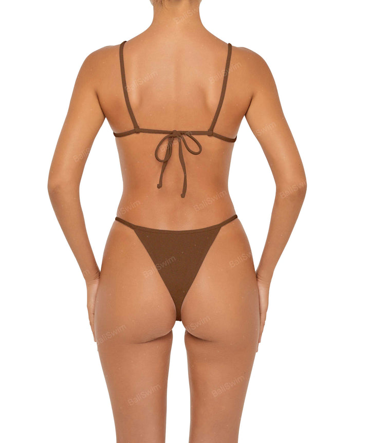 BSWS-T85 Adjustable Gathered Bikini Top