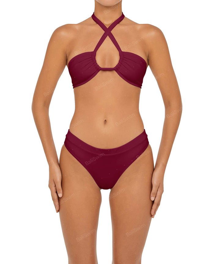 BSWS-B87 Mid Rise Bikini Bottom