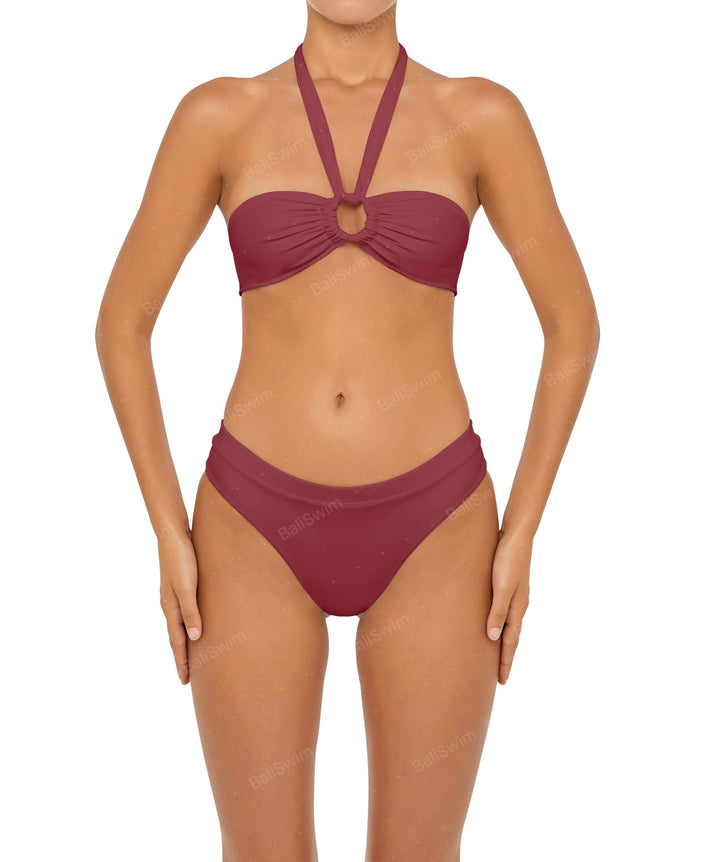 BSWS-B87 Mid Rise Bikini Bottom