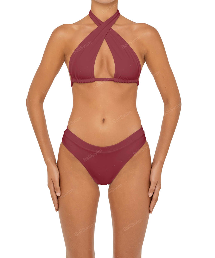 BSWS-B87 Mid Rise Bikini Bottom