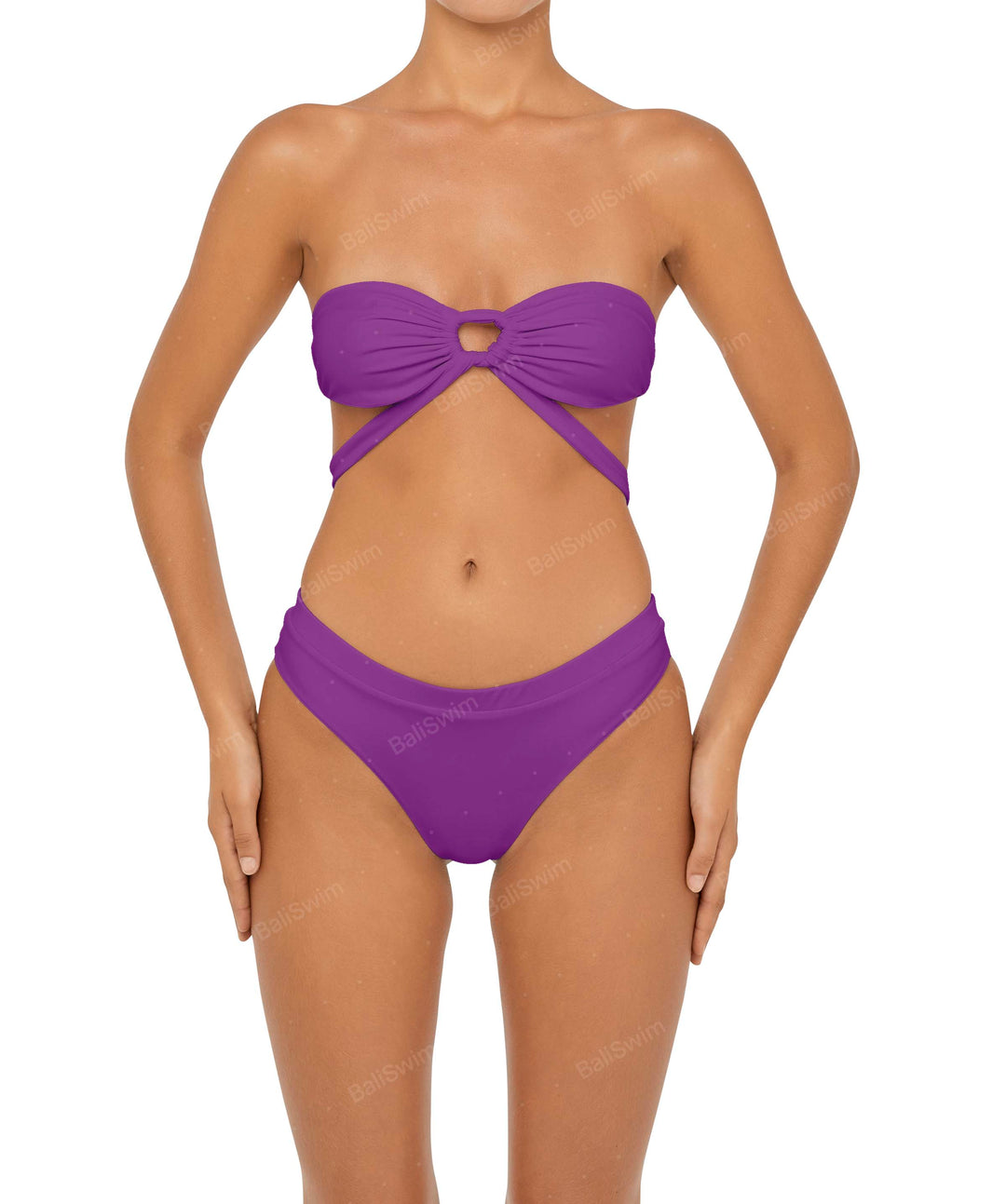 BSWS-B87 Mid Rise Bikini Bottom