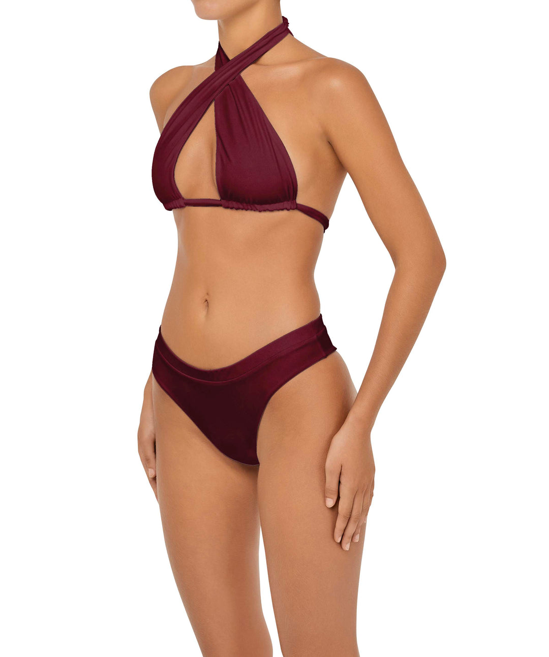 BSWS-B87 Mid Rise Bikini Bottom