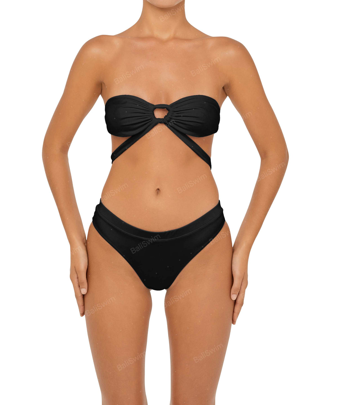 BSWS-B87 Mid Rise Bikini Bottom