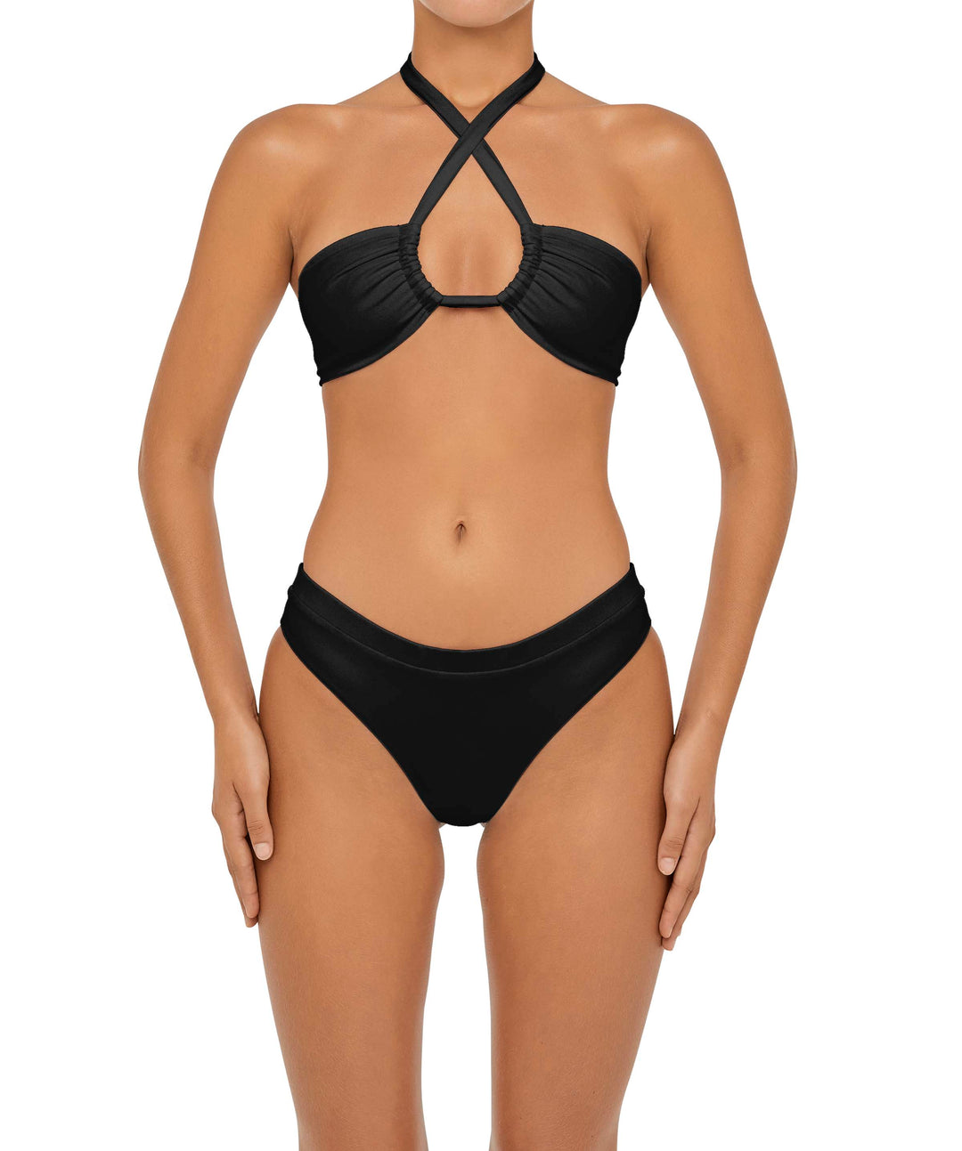 BSWS-B87 Mid Rise Bikini Bottom