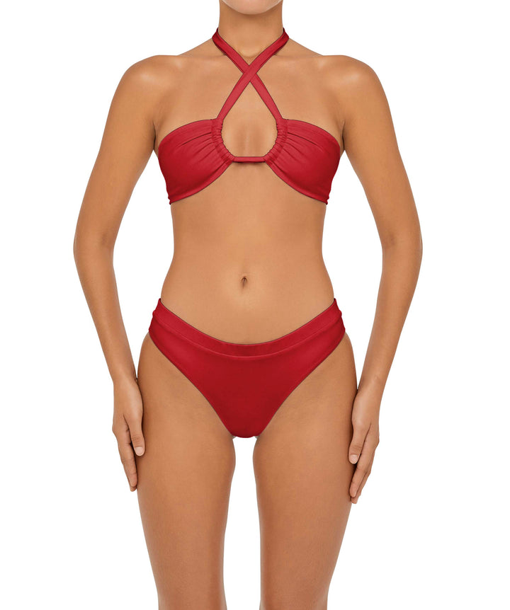 BSWS-B87 Mid Rise Bikini Bottom
