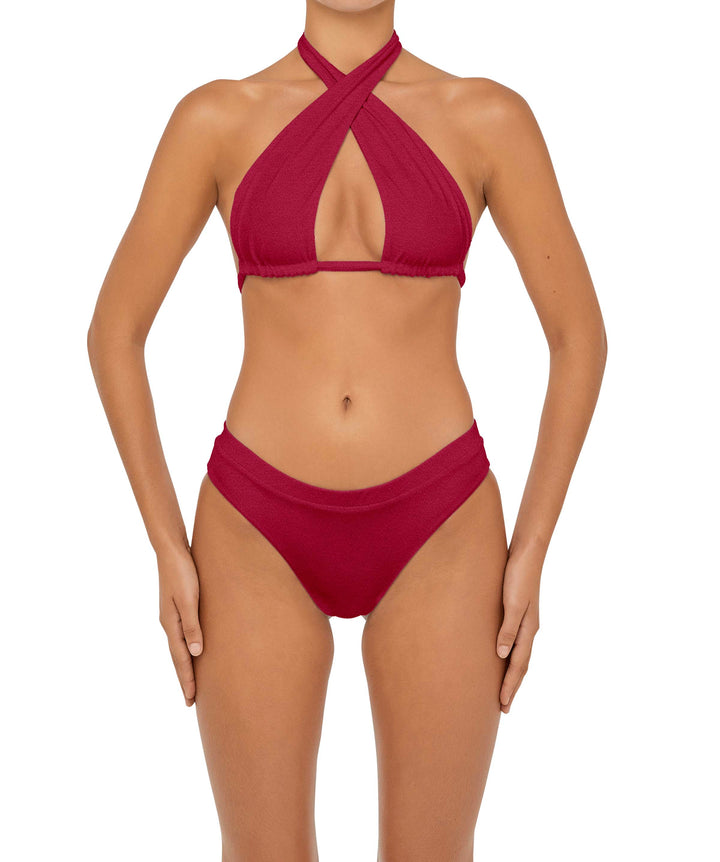 BSWS-B87 Fold-Over Waistband Bikini Bottom